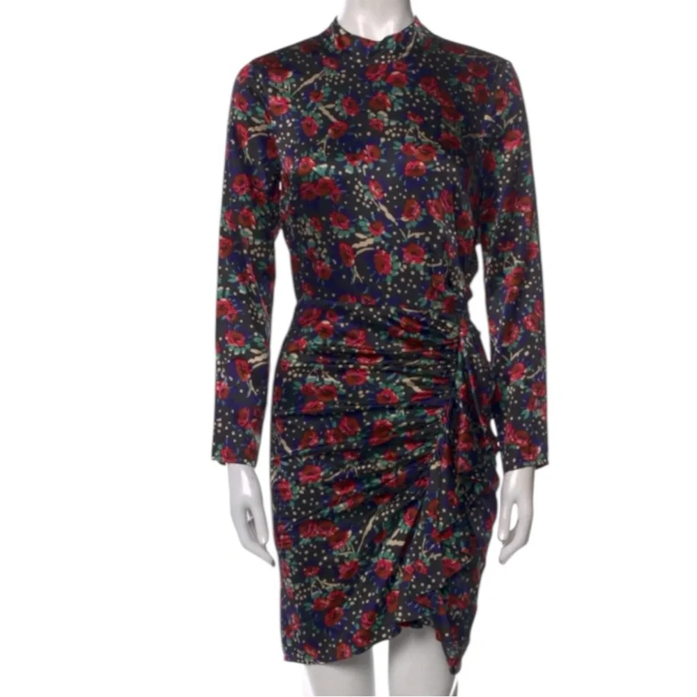 VERONICA BEARD Louella Silk Blend Floral Long Sleeve Romantic Dress Size 2 - Picture 2 of 9